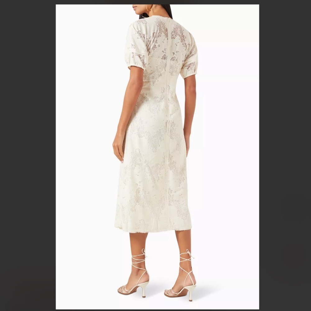 Day Birger et mikkelsen Elegant White Lace Dress | size Eu36 - Picture 3 of 7